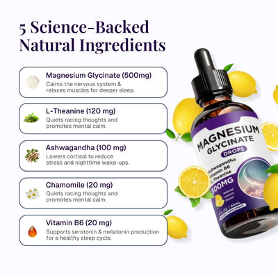 Dreame Drops Magnesium Glycinate (Lemon)