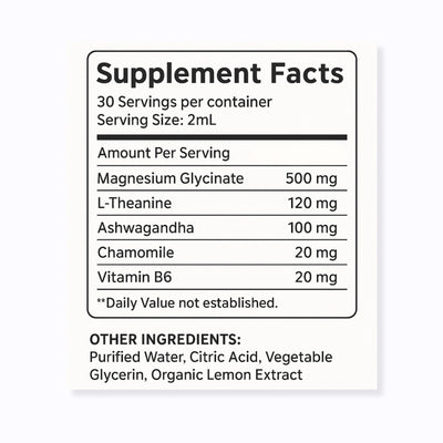 Dreame Drops Magnesium Glycinate (Lemon)