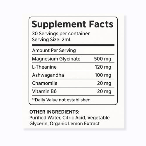 Dreame Drops Magnesium Glycinate (Lemon)
